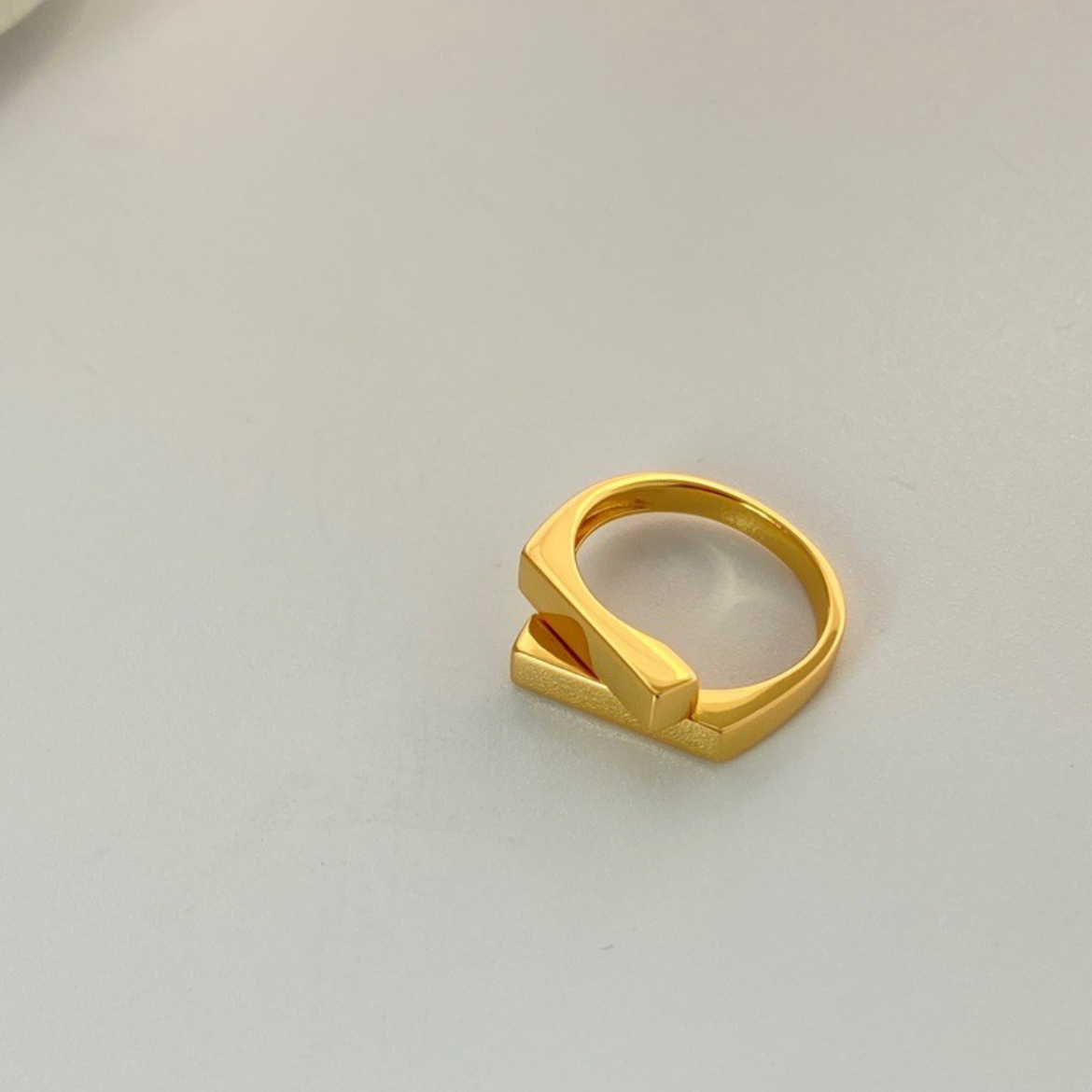 Minimalist Line Ring